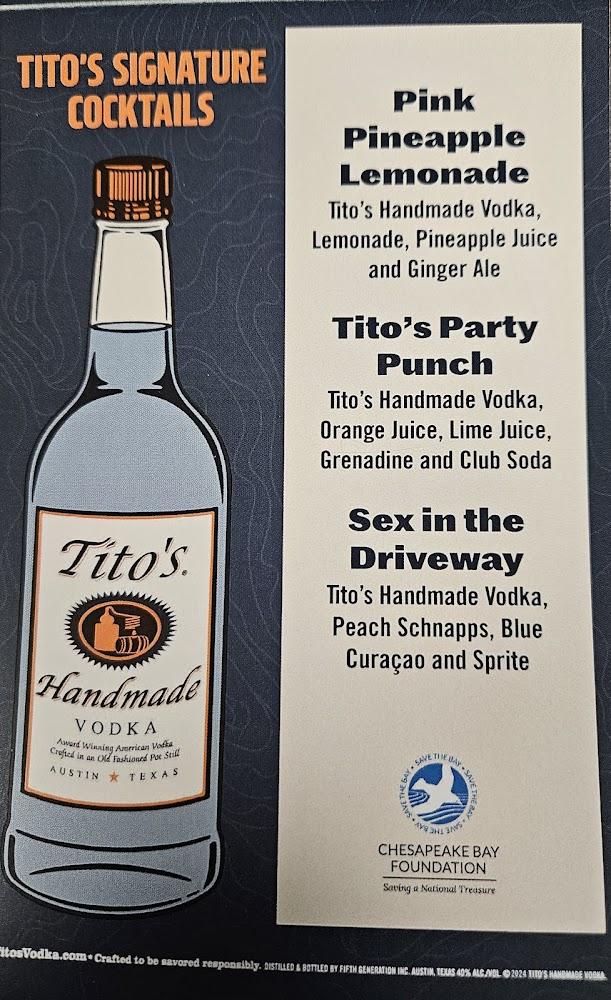 The Balcony Menu image 3